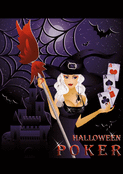 Sorci&egrave;re myst&eacute;rieuse au poker d'Halloween